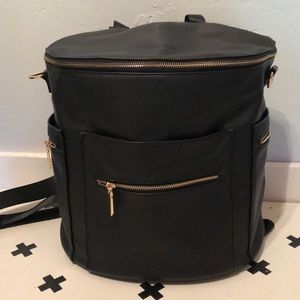 Designer inspired diaper bag/backpack